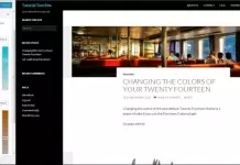 Change wordpress colors in your Twenty Fourteen Theme